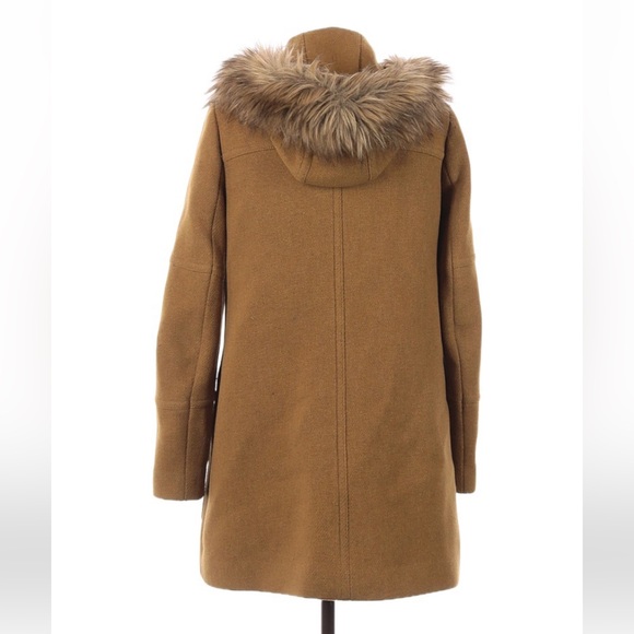 JCREW Tan Chateau parka in Italian stadium-cloth - Picture 4 of 13